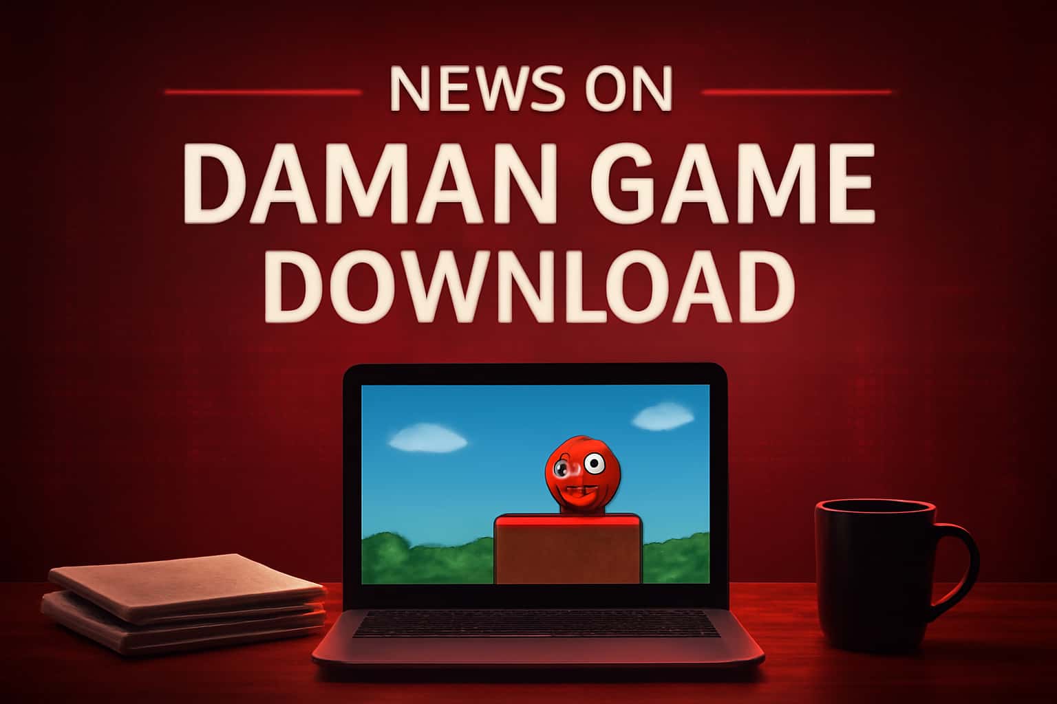Informational scene about Daman Game Download showing the title prominently.
