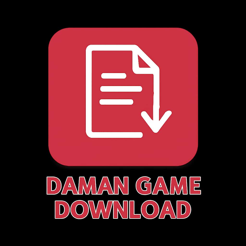Badge representing guide to Daman Game Download updates and resources